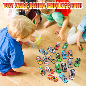 DERTE pocket-sized cars fit small hands for on-the-go playtime.
