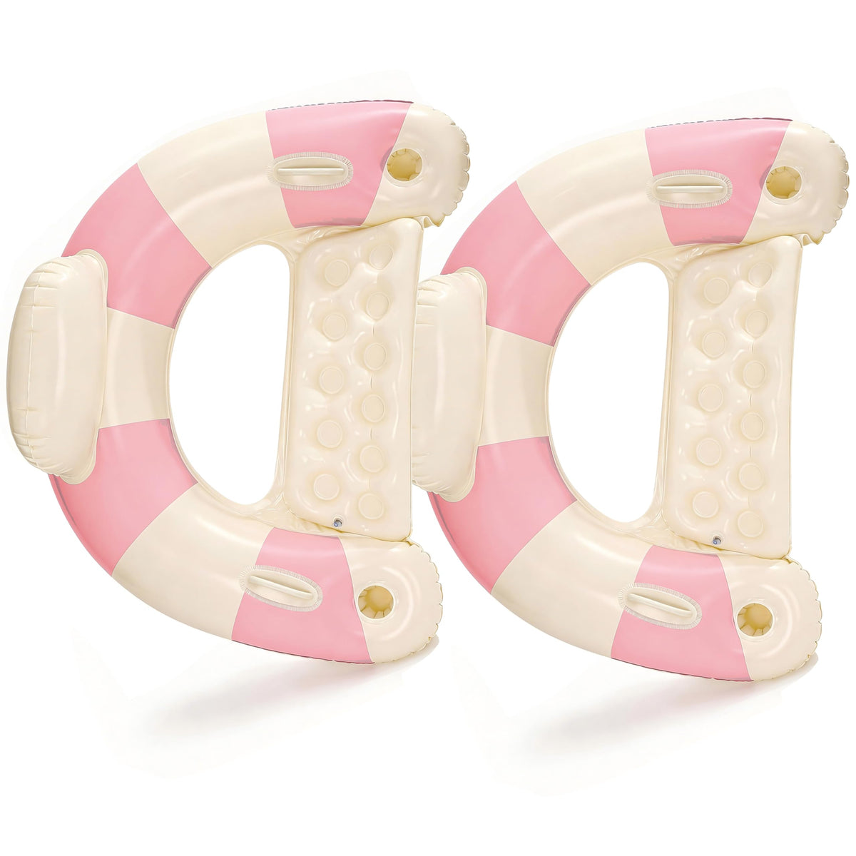 Desami adult-size pool float ideal for lounging under sun.