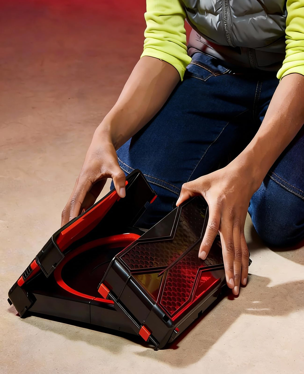 Desamvap compact design fits in backpacks for travel battles.