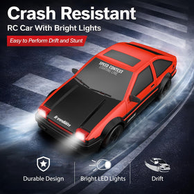 Desdoni RC drift car drift tires enable controlled slides