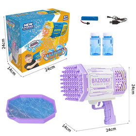 Deserthome bubble blaster purple design adds color to celebrations