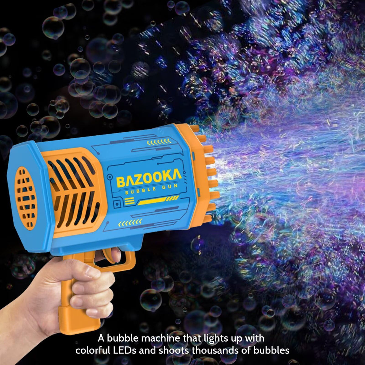 Deserthome battery and charger to power bubble blasting sessions outdoors