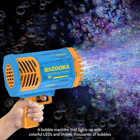 Deserthome battery and charger to power bubble blasting sessions outdoors