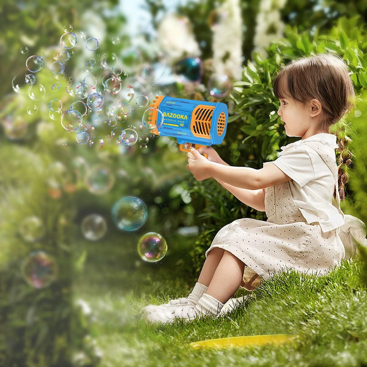 Deserthome outdoor party bubble maker adds whimsy to events