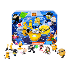 Despicable Me Mega Battle Countdown Calendar front view with daily surprises for imaginative play