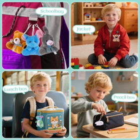 Destlife mini plush 2-4 inches fit Easter eggs.