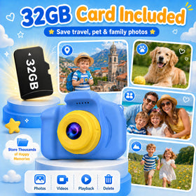 Desuccus Kids Camera offers games, filters, and frames to spark creativity.