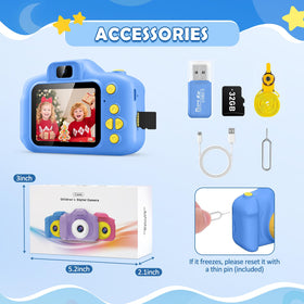 Desuccus Kids Camera supports outdoor exploration with simple, kid-friendly photo and video capture.