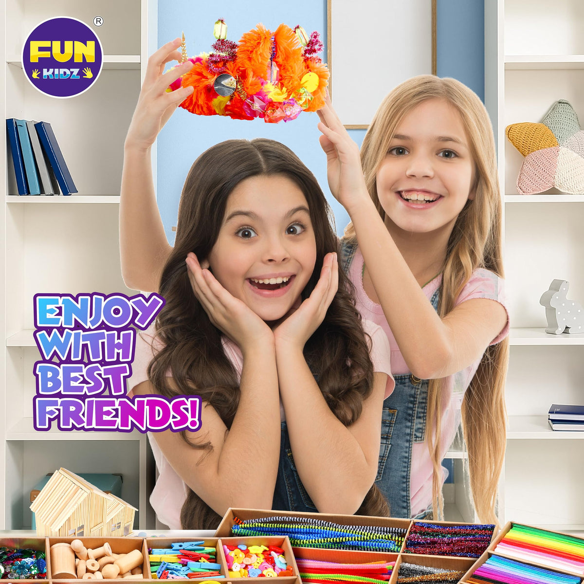 DEVELOPE BY PLAY simple instructions help kids complete projects
