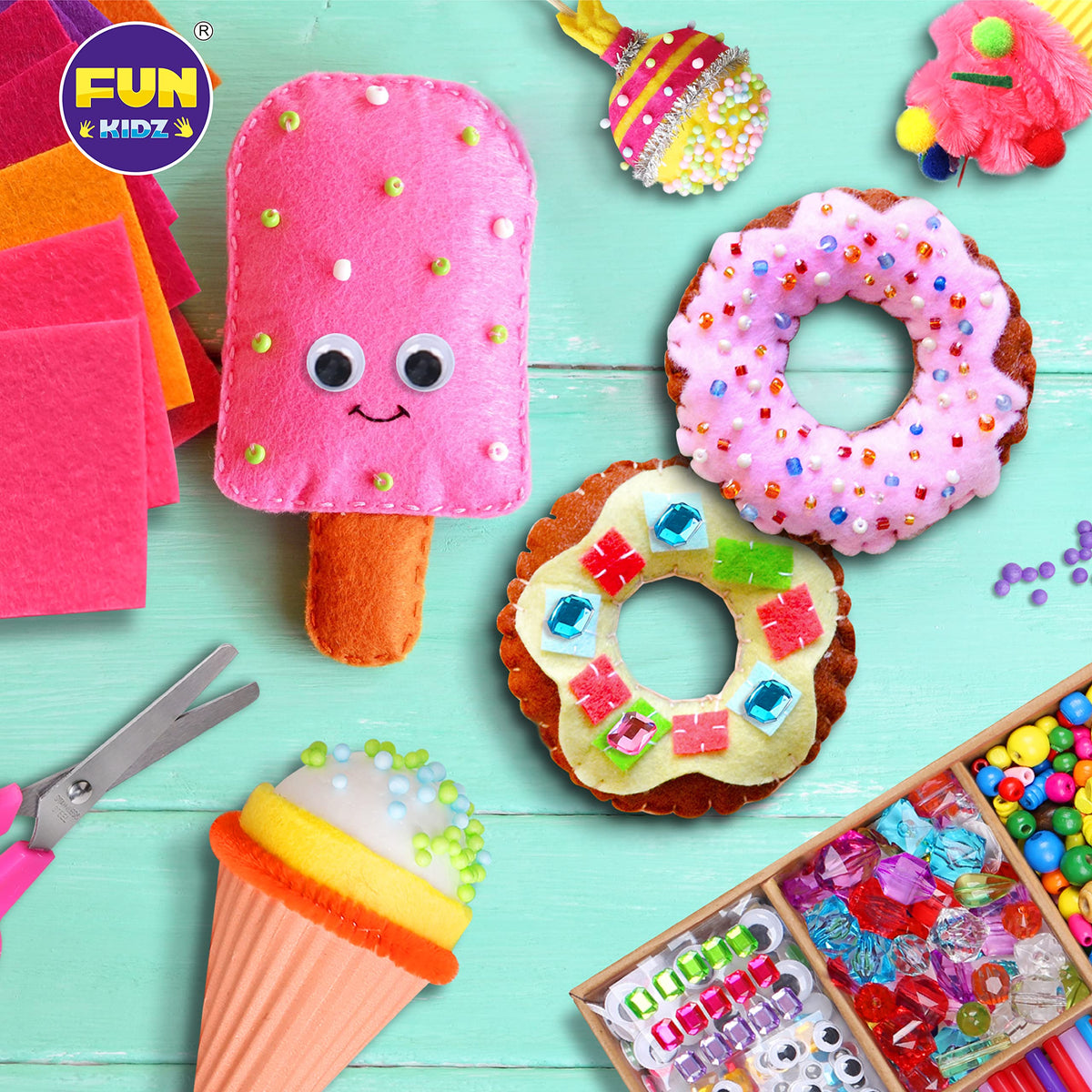 DEVELOPE BY PLAY kids crafting in a tidy multi-drawer organizer