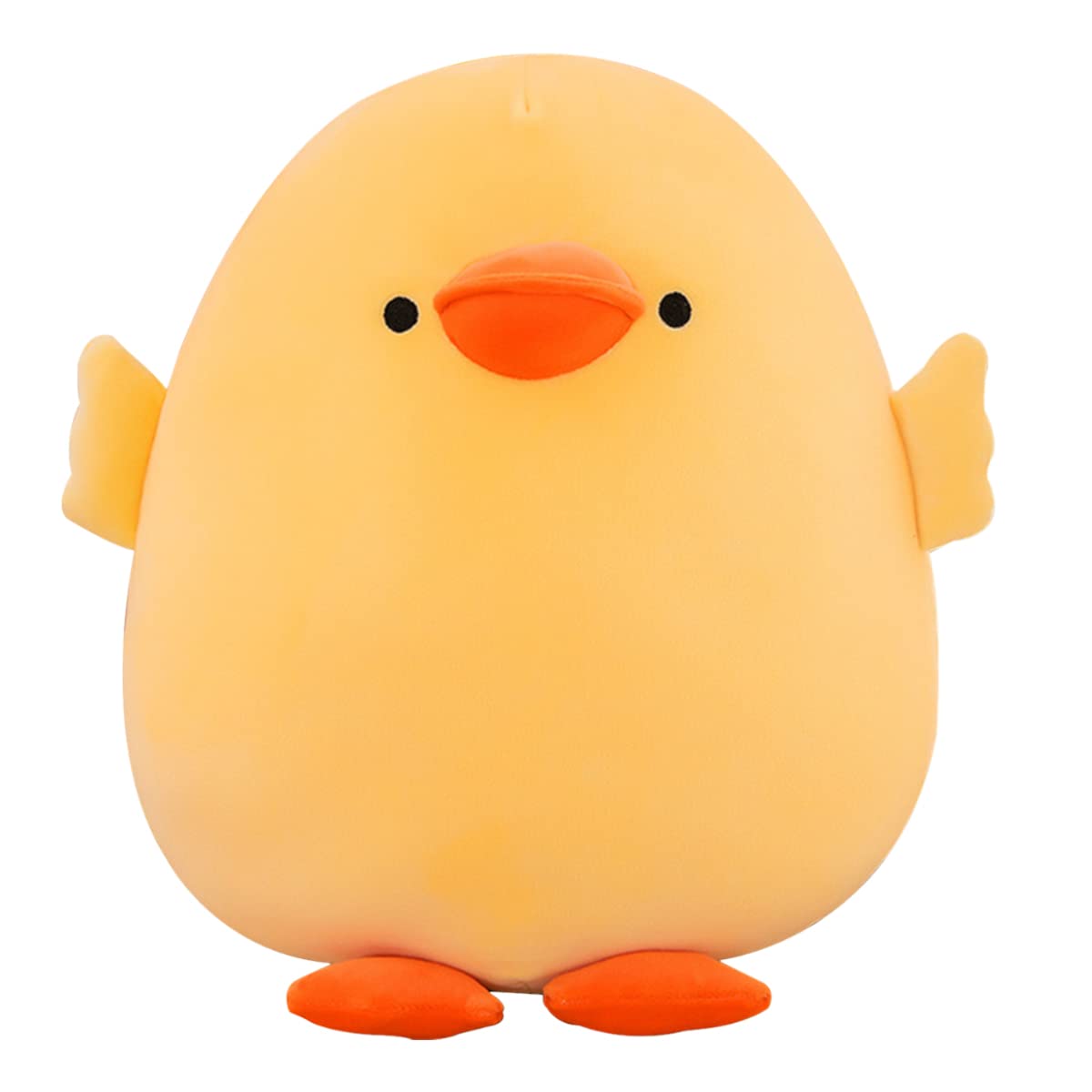 DEYI plush duck in front view, cozy decorative companion for kids and adults