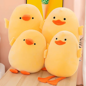 DEYI plush duck three sizes illustration, flexible decor options