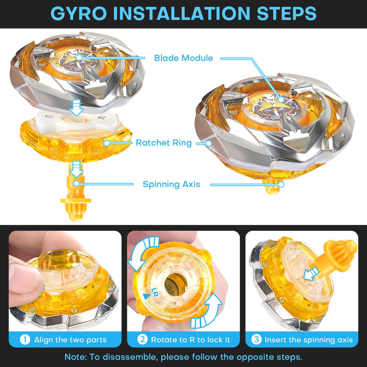 DEZAWRTY Gyro X child-friendly play session with spinning tops