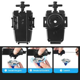 DEZAWRTY Gyro X stadium-style setup for quick battles anywhere