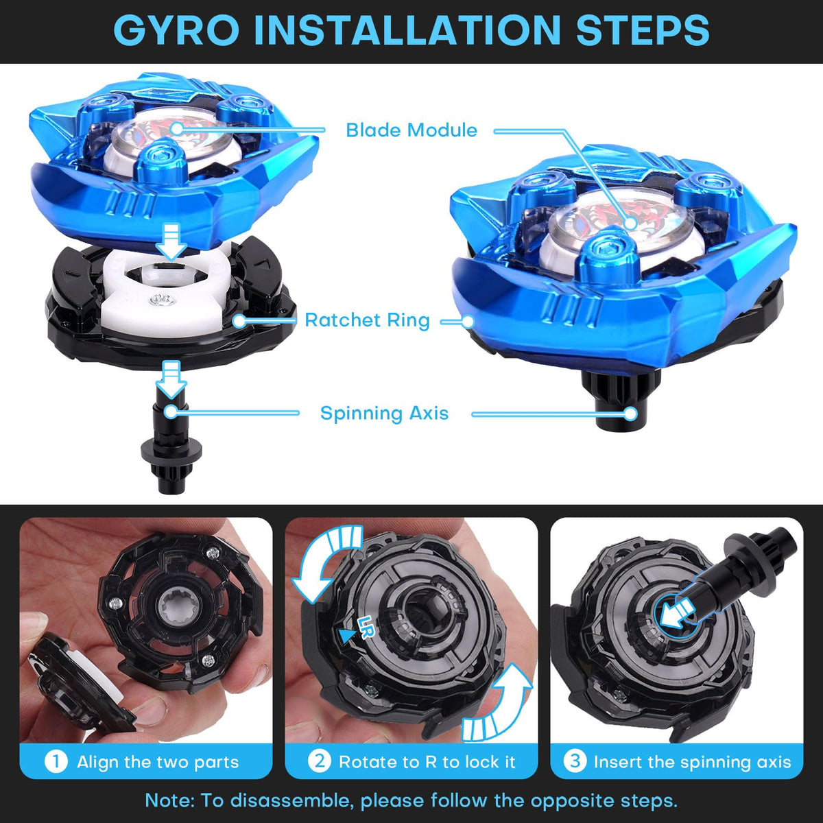 DEZAWRTY Gyro X kids playing and learning through play