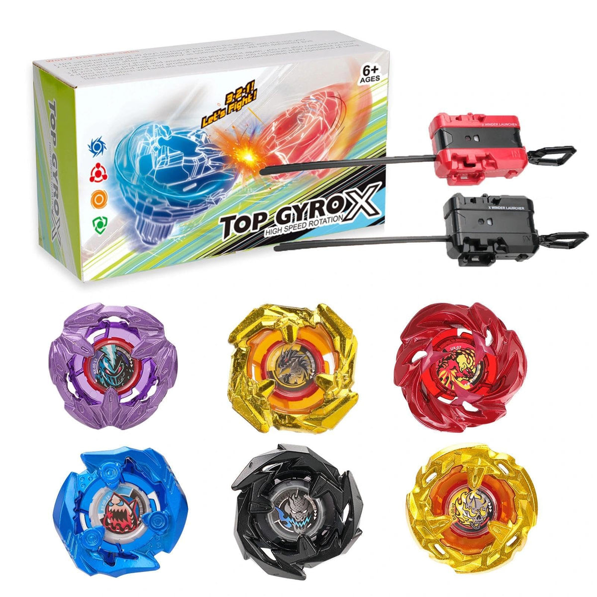 DEZAWRTY Gyro X Battle Blade set is a starter kit for quick battles