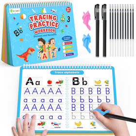 D-FantiX 4in1 alphabet grooved writing helps early writers form letters confidently