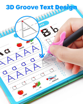 D-FantiX 4in1 math practice grooved pages support early math skills