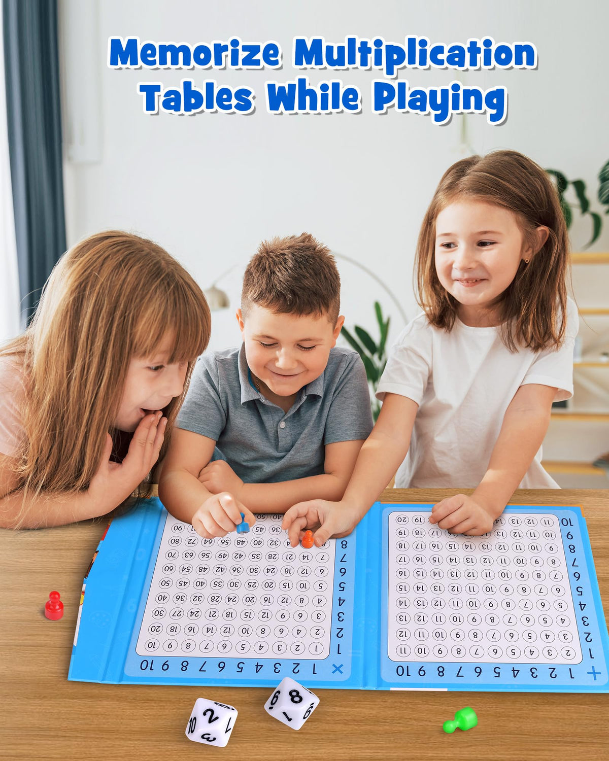 D-FantiX colorful game pieces improve visual tracking during math activities
