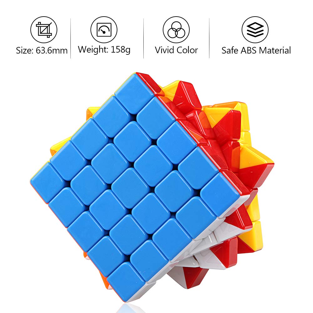 D-FantiX Cyclone Boys 5x5 top view highlights compact size for on-the-go solving