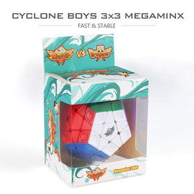 D-FantiX Cyclone Boys Megaminx anti-pop technology supports smooth turning under pressure