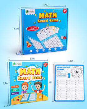 D-FantiX double-sided activity cards offer reusable math challenges