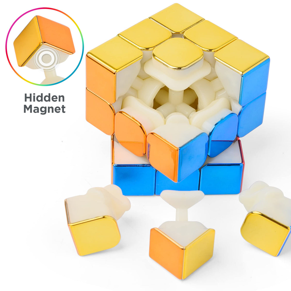 D-FantiX cube demonstrates smooth turning and anti pop performance in motion