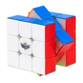 D-FantiX magnetic speed cube 3x3x3 magnet array improves stability during fast turns.