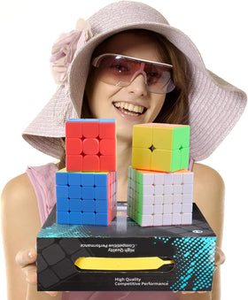 D-FantiX cubes in gift box with handle for easy gifting.