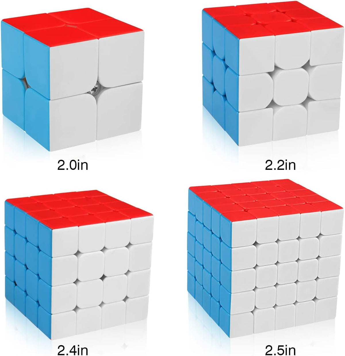 D-FantiX Meilong MF4S 4x4 cube, reliable control during challenging solves.