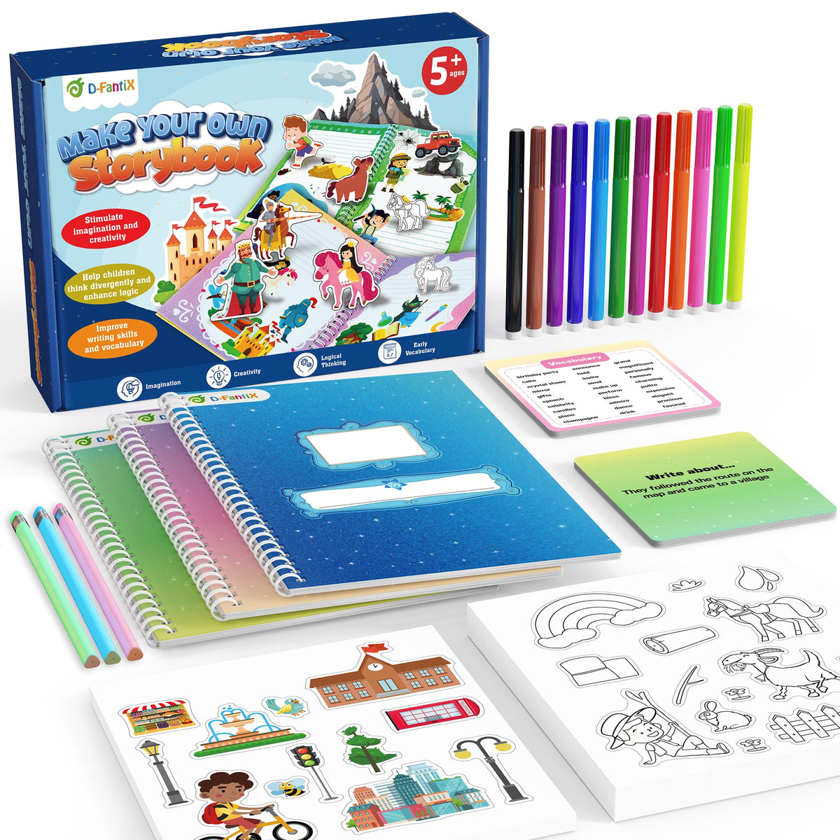 D-FantiX My Storybook Art Kit cover sparks imaginative storytelling