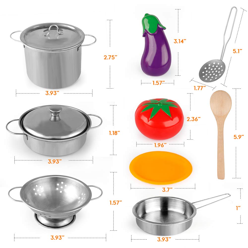 D-FantiX dishes for mock meals and sharing during playtime