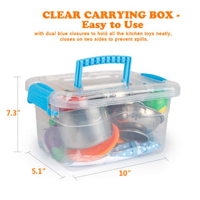 D-FantiX plastic knife and cutting board for safe early culinary practice