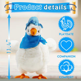 dgdgcool electric chicken toy with egg-laying feature and singing.