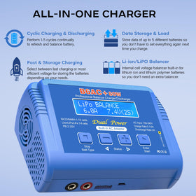 Dght B6AC balancing mode supports safe cell balance during charging