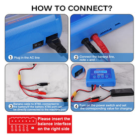 Dght B6AC packaging image shows contents and included AC power supply