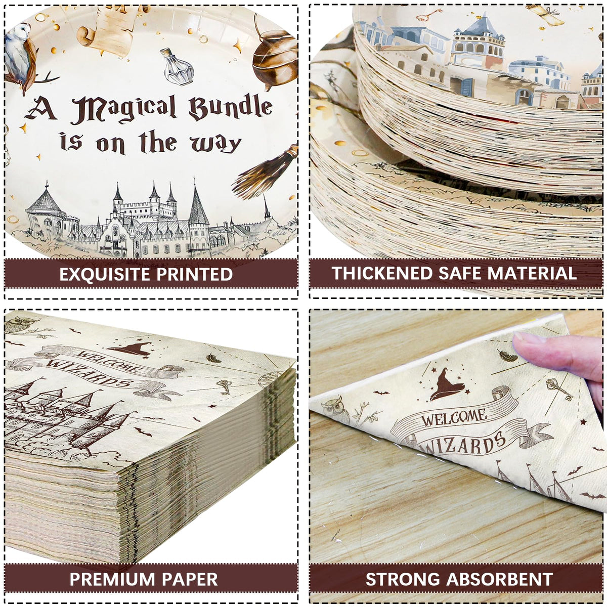 Dhnvcud dreamy napkins with soft, absorbent texture for quick cleanup
