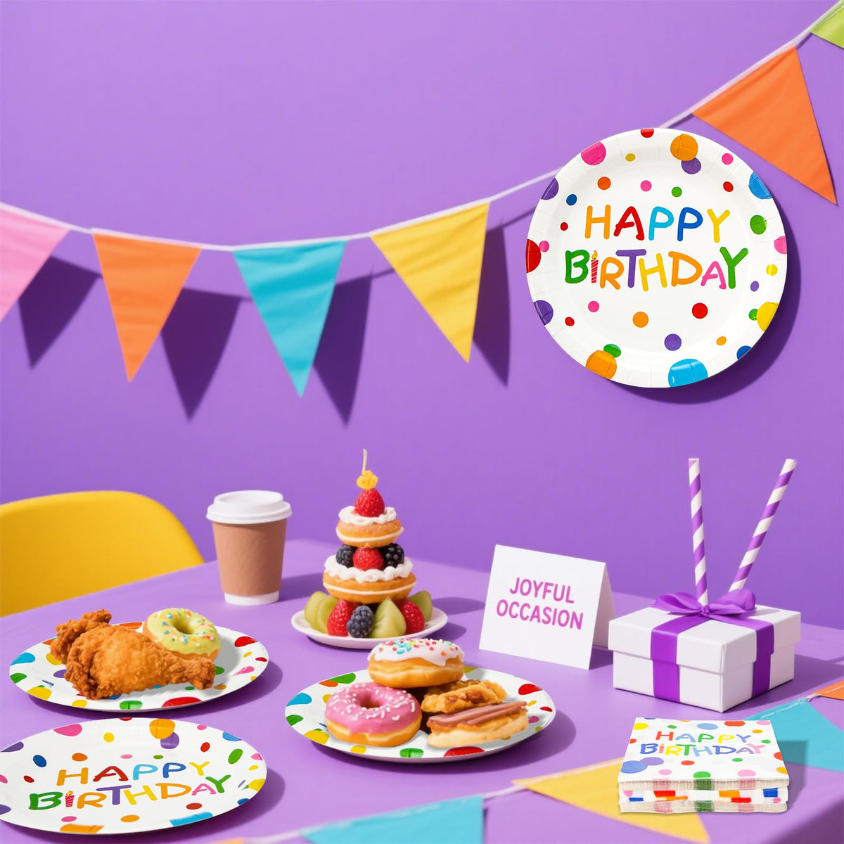 Dhnvcud durable food-grade paper ensures sturdy plates during meals