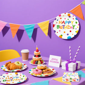 Dhnvcud durable food-grade paper ensures sturdy plates during meals