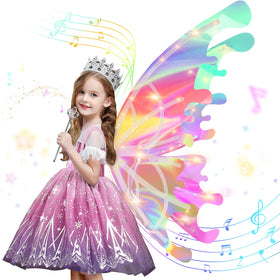Diakud light up butterfly wings glow for magical dress-up play.