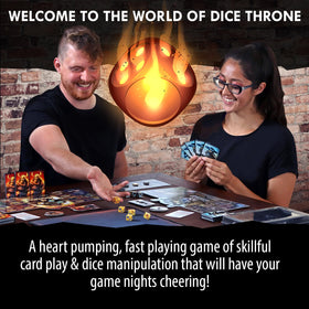 Dice Throne dice art highlights vivid visuals and premium feel.