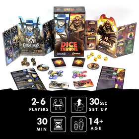 Dice Throne dice set highlights tactile dice and dramatic rolls for tactical decisions