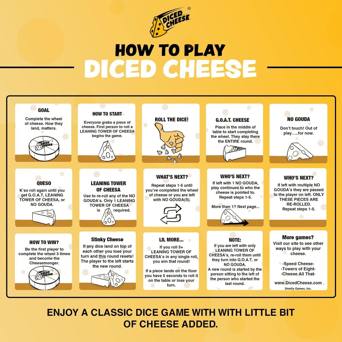 Diced Cheese leaning towers close-up, a quirky challenge for lively play