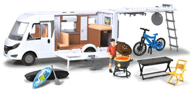 Dickie Toys Hymer camper ready to play straight from the box