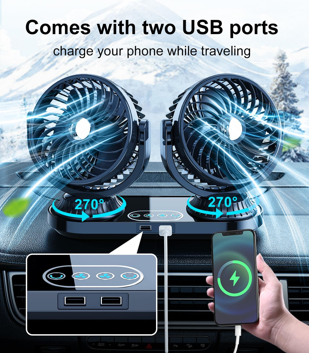 DICMKY tilt-capable heads provide precise airflow direction