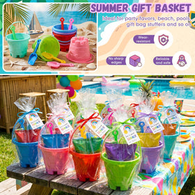 Didaey red beach bucket with shovel set for outdoor fun