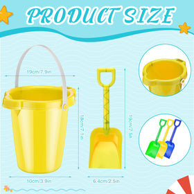 Didaey sand shovels 12 colors to spark creativity during seaside building.