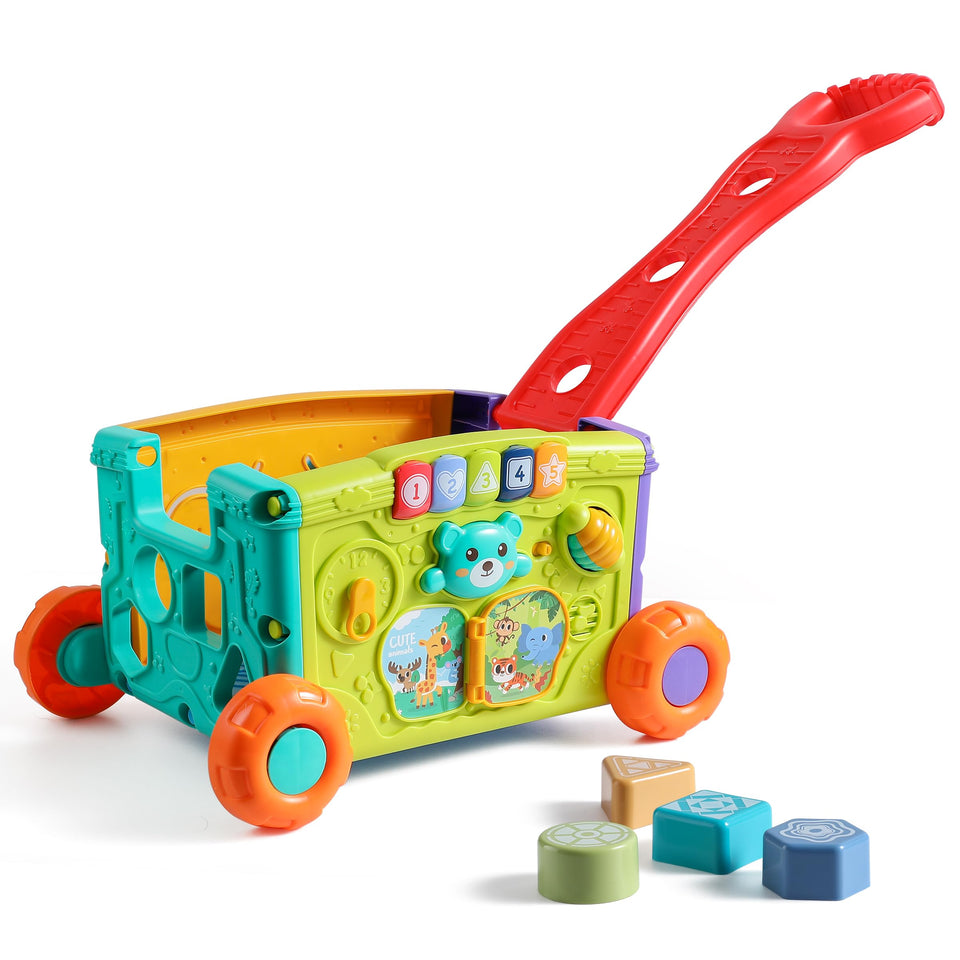 Didklom baby walker musical push toy supports early walking and exploration.