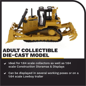 Diecast Masters D6R XL right-side view highlights durable build for everyday display.