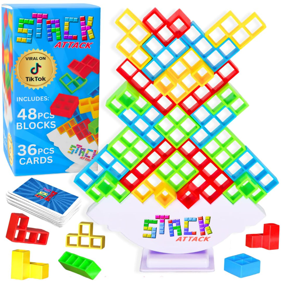 Diffy Toys Stack Attack wobble base for steady balance and exciting tower challenges
